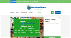 Desktop Screenshot of heartlandhopemission.org